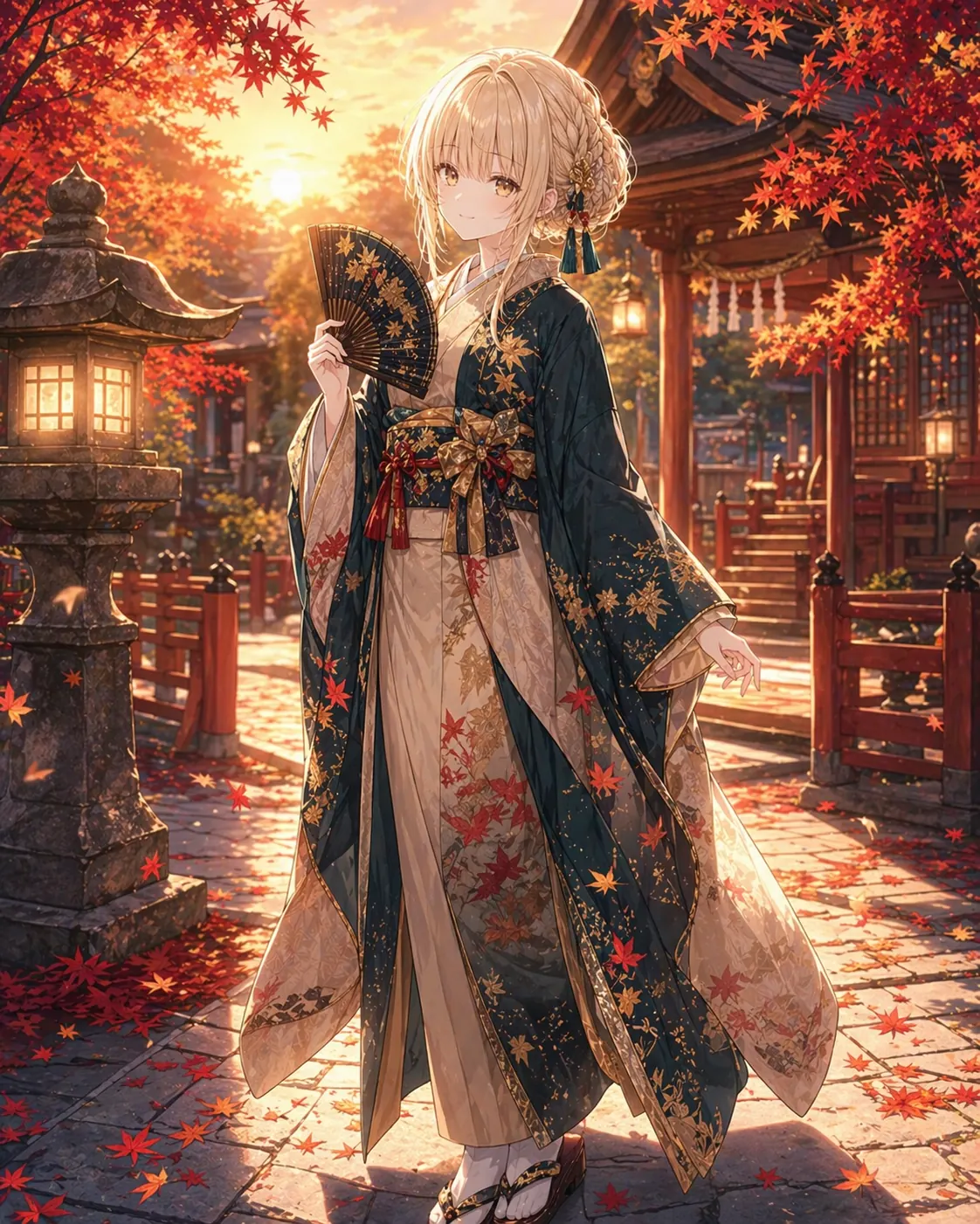 秋日和服 · 继续浏览配图