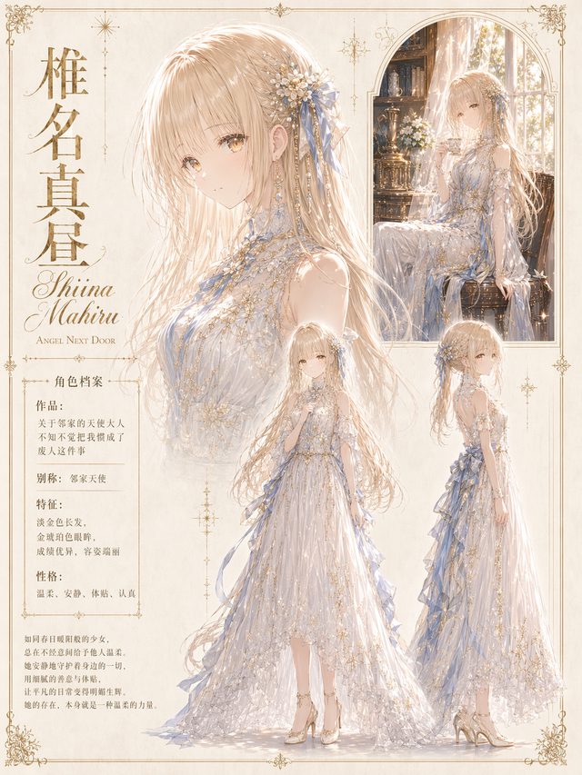 白色礼裙
